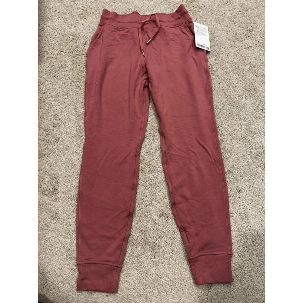 NWT Lululemon Warm Down HR Jogger - Modal Women’s Size 6 Pink Briar Rose BRRO